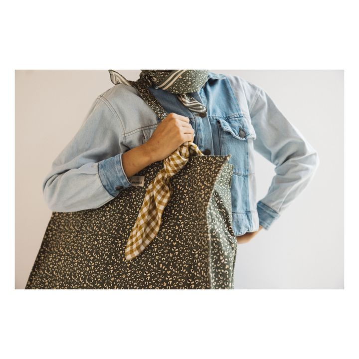 Leo Cotton Overnight Bag | Khaki- Produktbild Nr. 1