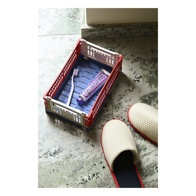 Chaussons en nid d'abeille | Crème