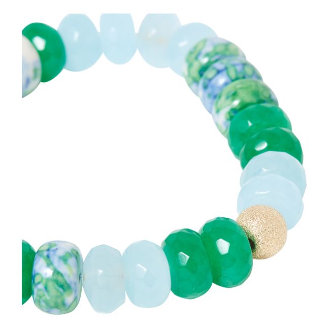 Pulsera Tie & Dye Garden | Azul