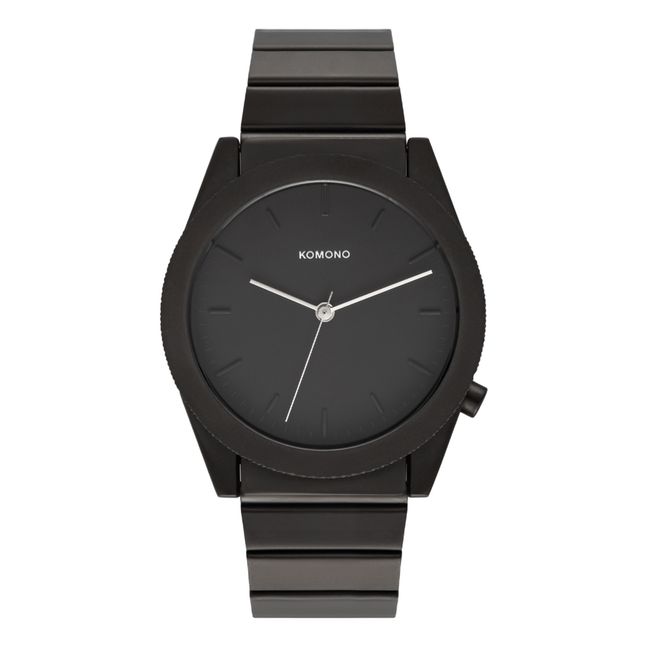 Uhr Ray Solid | Schwarz