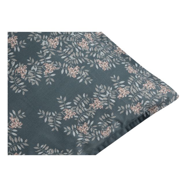Taie d'oreiller Fauna en percale de coton | Bleu