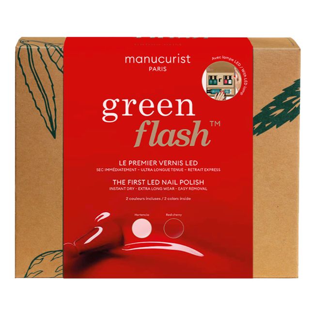 Cofanetto semi-permanente Green Flash - Hortencia & Red Cherry