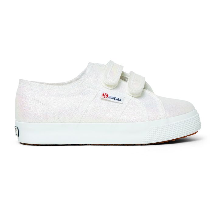 2730 2-Velcro Sneakers | Silver- Product image n°0