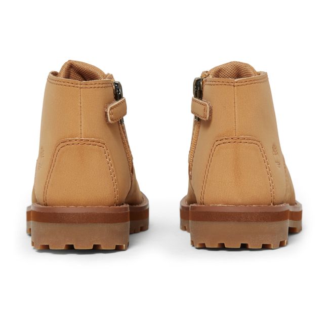Chukka Courma Zip-Up Boots | Brown
