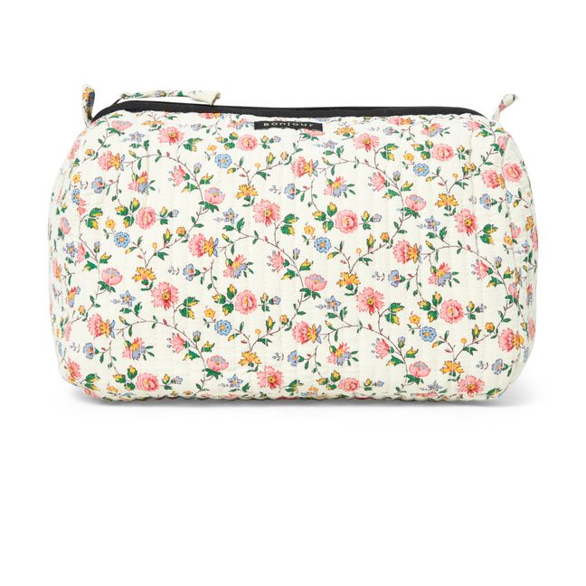 Floral Corduroy Toiletry Bag | Seidenfarben