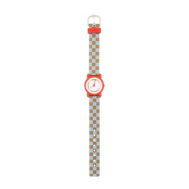 Montre à Carreaux | Bleu