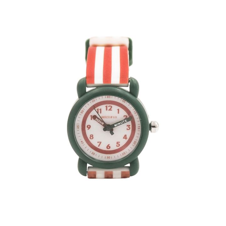 Striped Watch | Terracotta- Imagen del producto n°0