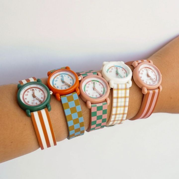 Striped Watch | Terracotta- Imagen del producto n°2