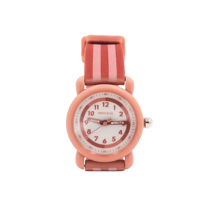 Striped Watch | Pink- Product image n°0