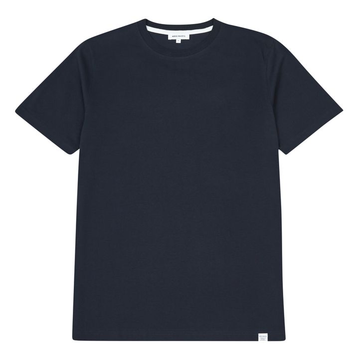 T-Shirt Coton Bio Niels Standard SS | Bleu marine- Image produit n°0