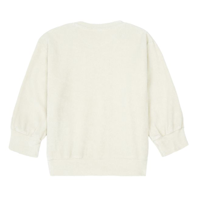 Sweat Eponge Cassandre | Crème
