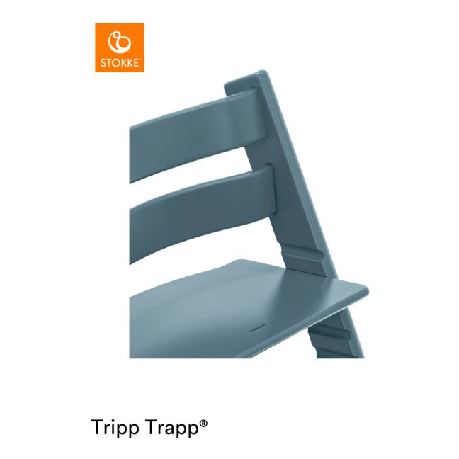 Tripp Trapp® Beechwood High Chair | Navy blue