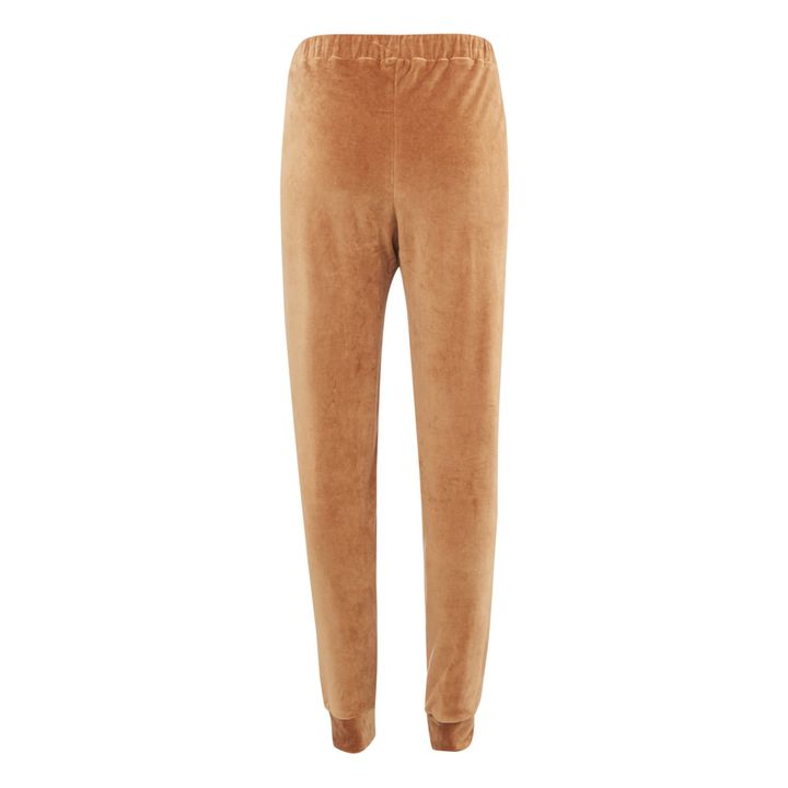 Ononis Terry Cloth Joggers - Women’s Collection  | Camel- Imagen del producto n°3