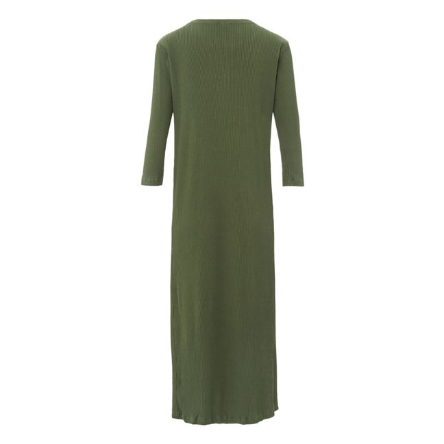 Orchid Fine Fleece Dress - Women’s Collection  | Verde Oscuro