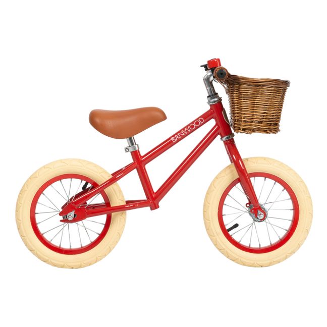 Bicicletta senza pedali First Go 12" | Rosso