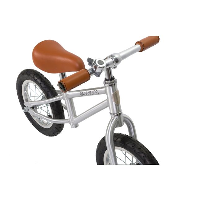 First Go 12" Balance Bike | Chrome