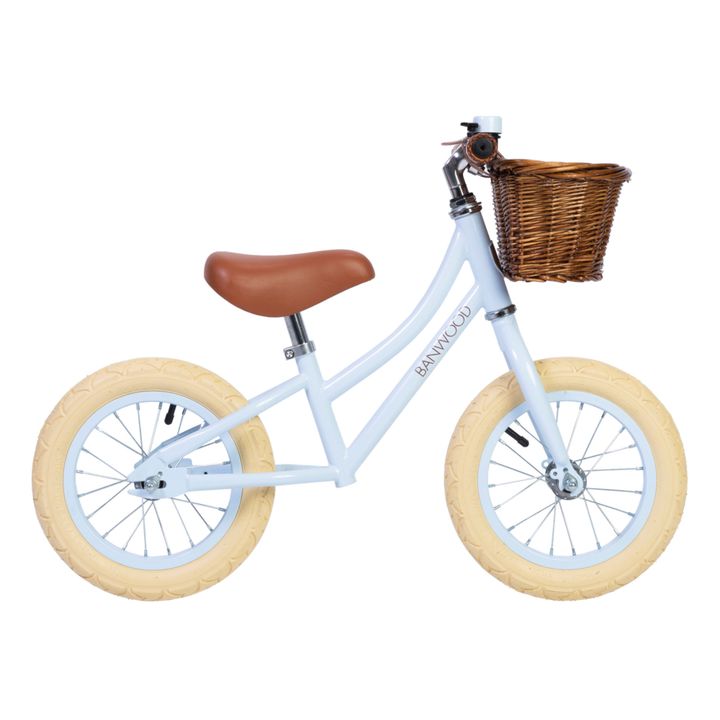First Go 12 inch Balance Bicycle | Light blue- Product image n°0