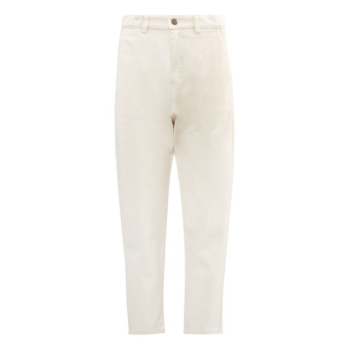 Carotte Jeans - Women’s Collection  | Ecru- Product image n°0