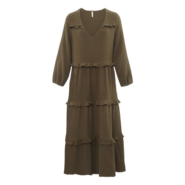 Mabel Dress - Women's Collection  | Verde militare