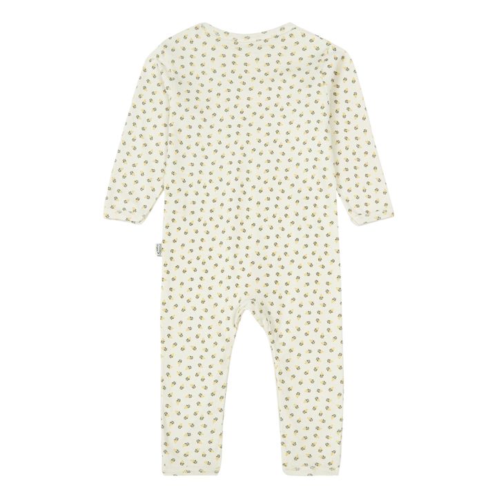 Pyjama Mimosa Armoise Coton Bio | Ecru- Image produit n°1