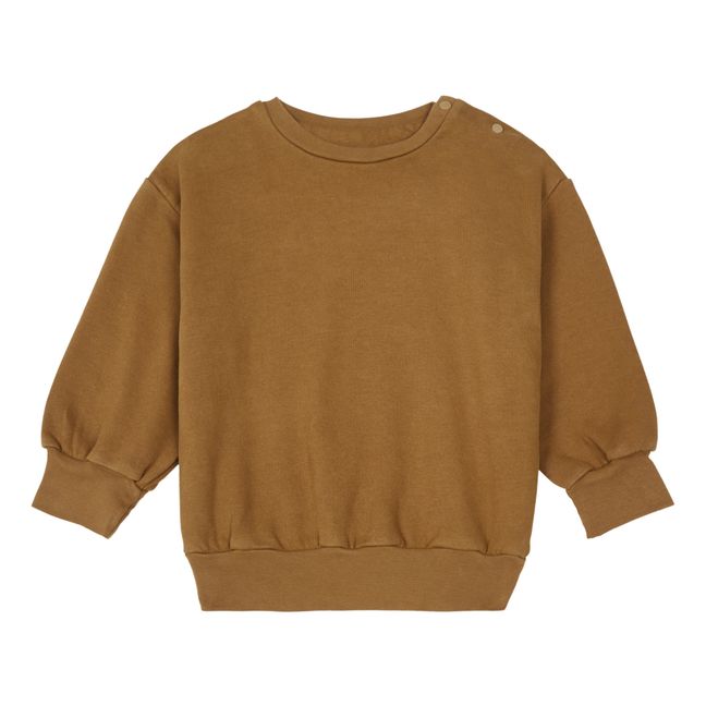 Cassandre Terry Cloth Sweatshirt | Camel