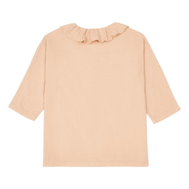 Aronie Cotton Muslin Blouse | Rosa Viejo