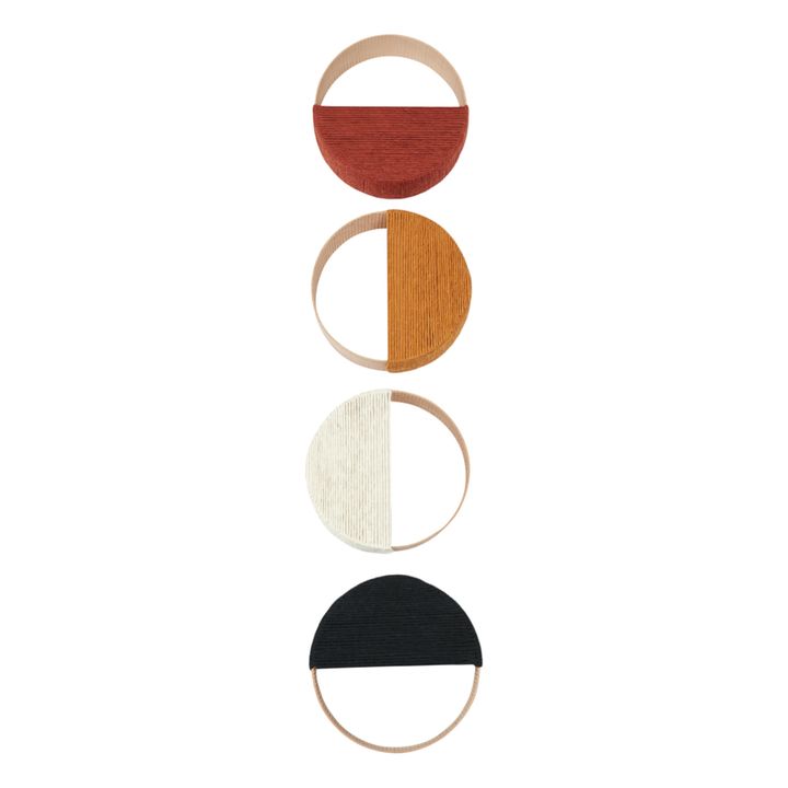 Vallée de L’Ourika Loops Wall Hanging - Set of 4 - Product image n°1