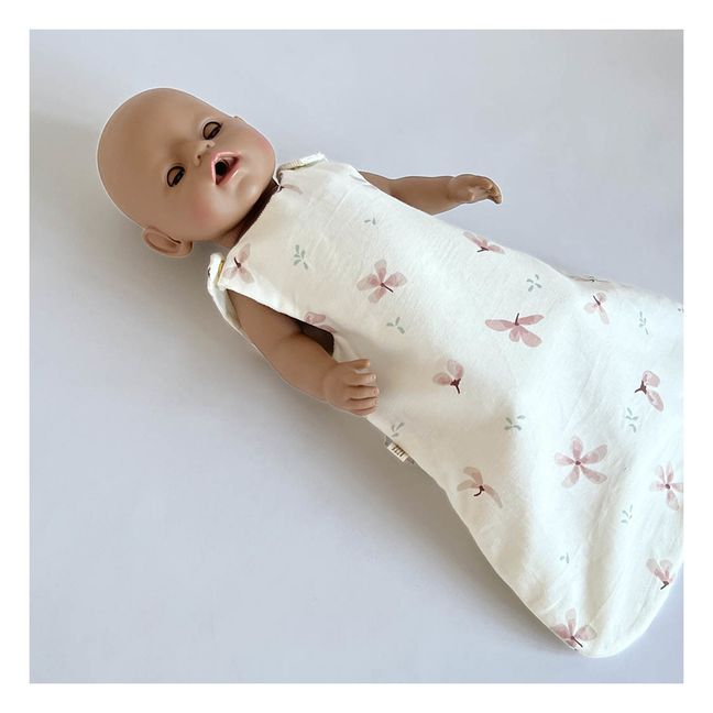 Organic Cotton Baby Doll Sleeping Bag  | Cream
