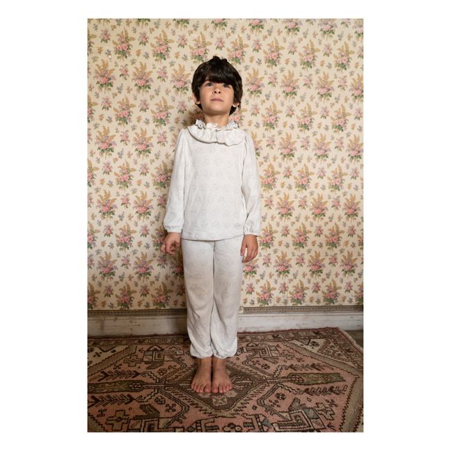 Colombine Print Pyjamas | Grau