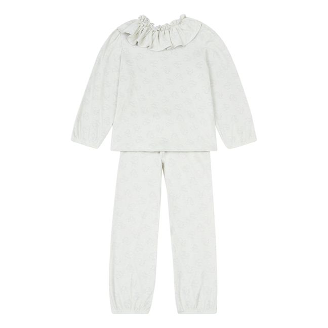 Colombine Print Pyjamas | Grau