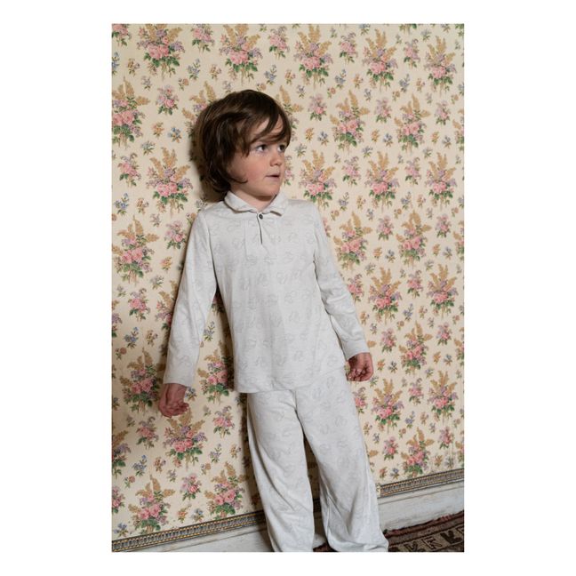 Nino Print Pyjamas | Grey