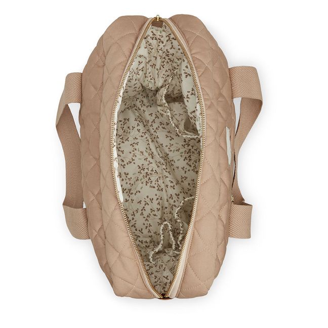 Wickeltasche aus Bio-Baumwolle | Kamelbraun