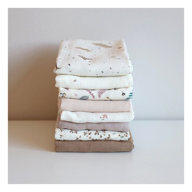 Dreamland Organic Cotton Muslin Swaddling Cloths - Set of 3