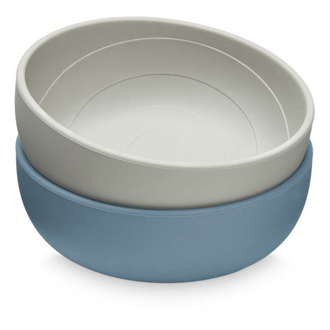 Rainbow Silicone Bowls - Set of 2 | Azul Marino