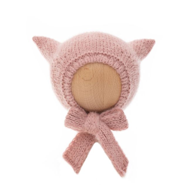 Hand-Knitted Kitty Hat | Rosa
