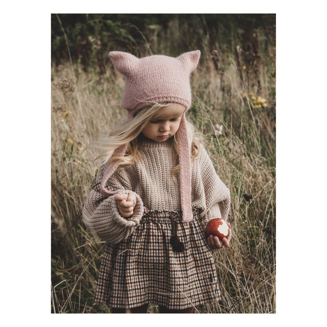 Hand-Knitted Kitty Hat | Rosa