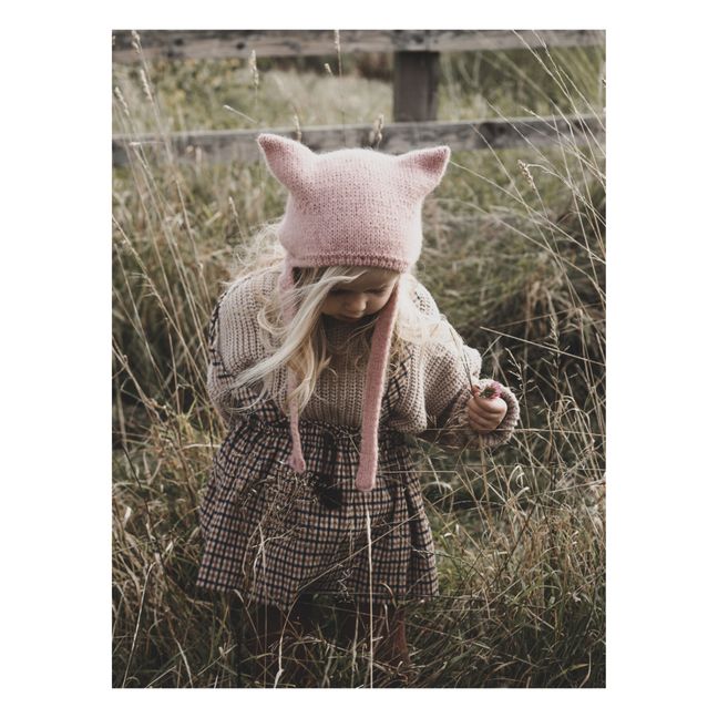 Hand-Knitted Kitty Hat | Rosa