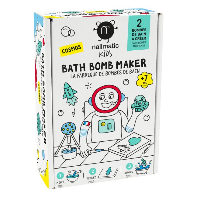 The Bath Bomb Factory Set - Cosmos Edition - 2 bombs | Blue