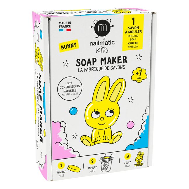 Cofanetto La fabbrica dei saponi Bunny - 1 sapone | Giallo
