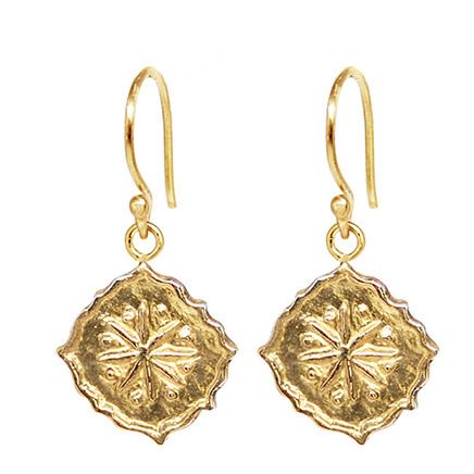Byzance Earrings | Gold