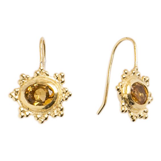 Pendientes Helios | Amarillo