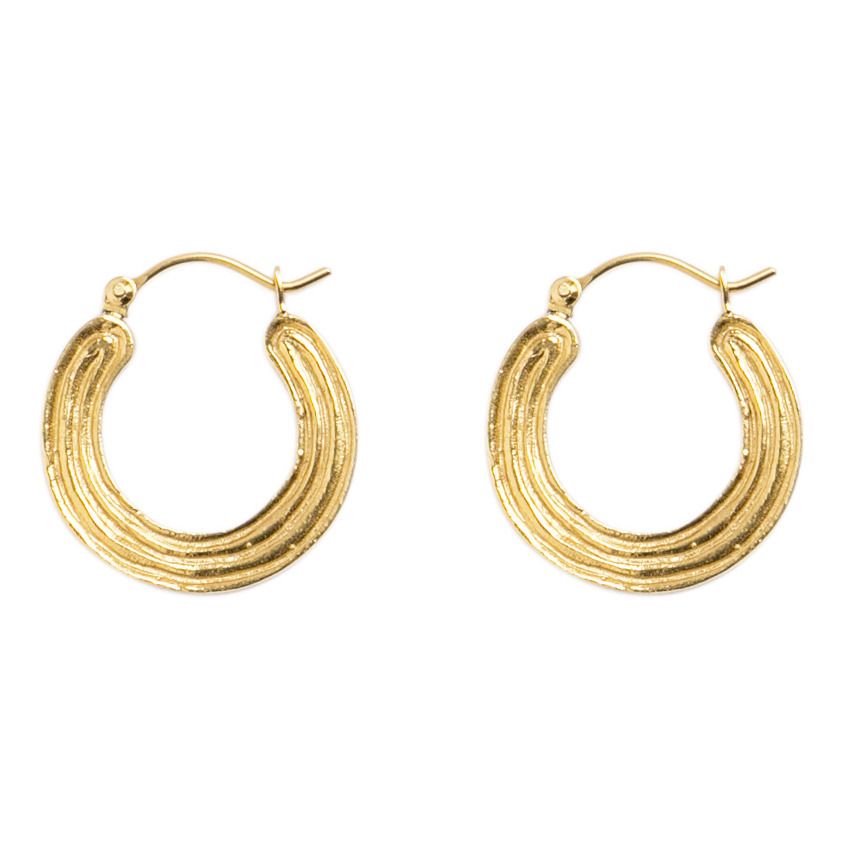 Olympe Hoops  | Gold- Product image n°0