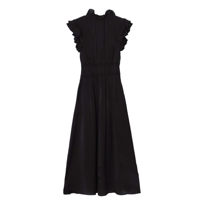 Posey Silk Dress | Negro- Imagen del producto n°1