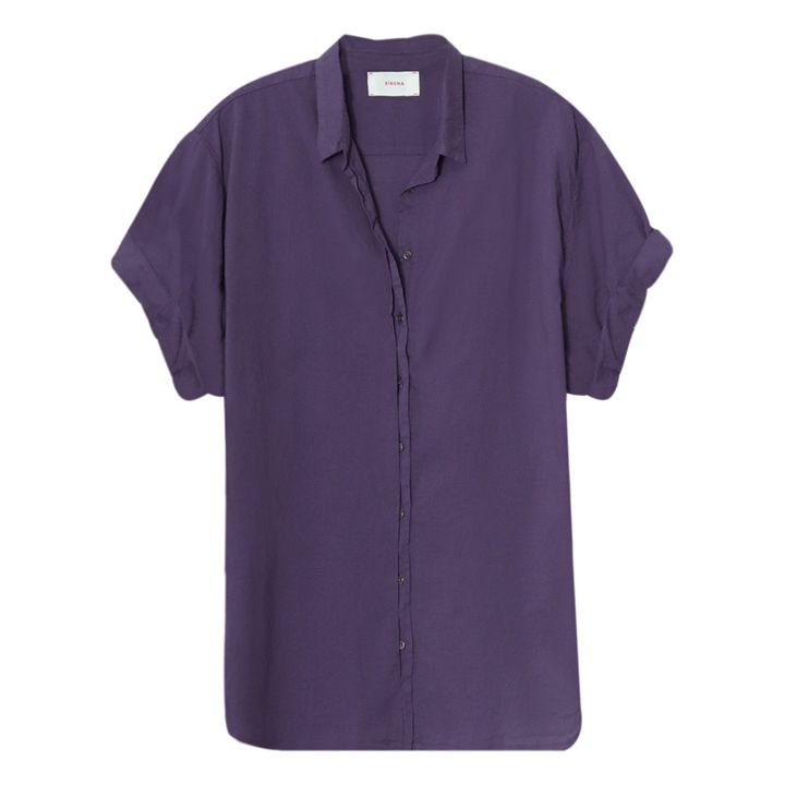 Channing Cotton Poplin Shirt | Mauve- Produktbild Nr. 0