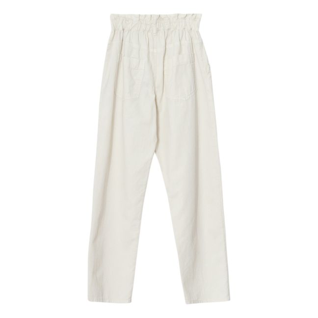 Pantalon Theo | Blanco Roto