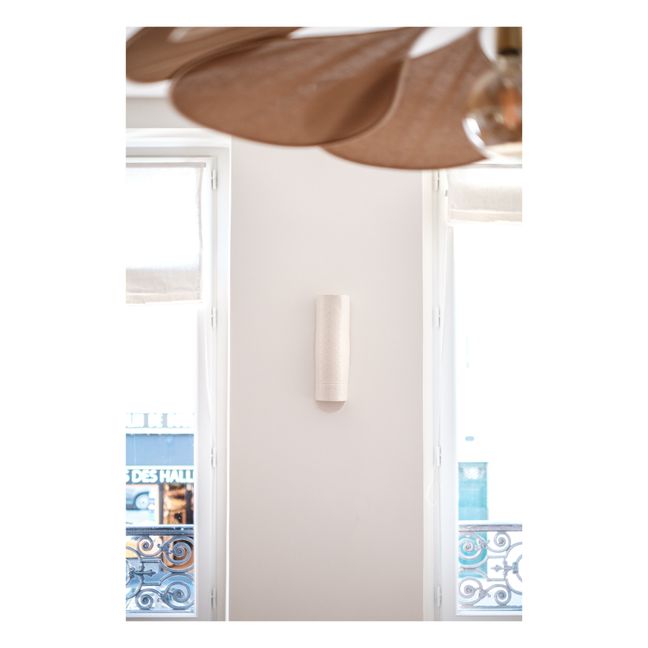 Aura Ceramic Wall Lamp  | Chalk