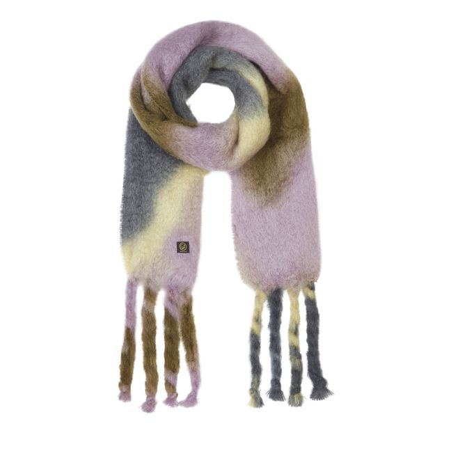 Echarpe Tie and Dye Mohair | Lilas
