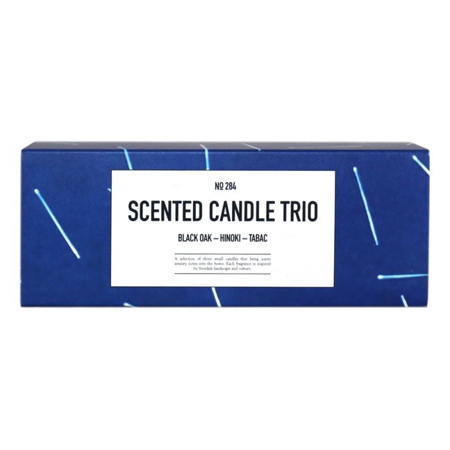 Cofanetto trio di candele N°284