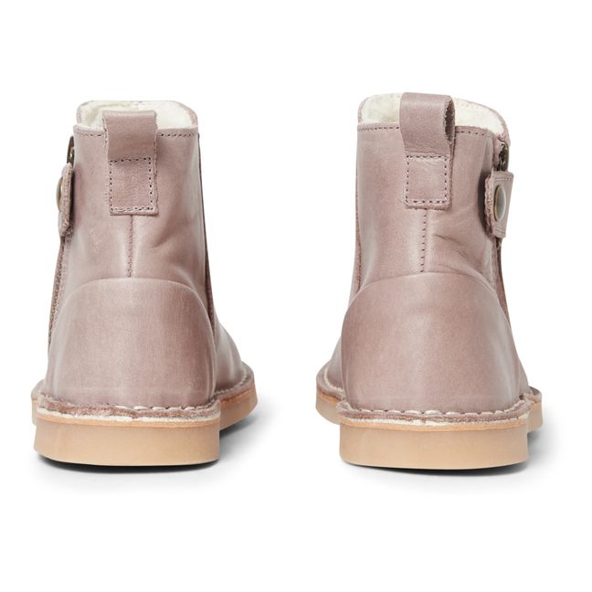 Boots fourrées Winston | Rose
