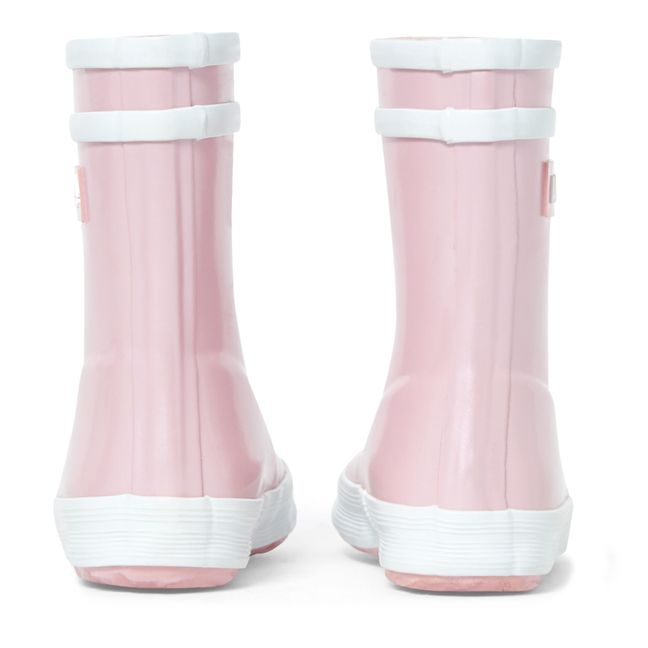 Gefütterte Baby-Gummistiefel Flac Schimmernd | Rosa